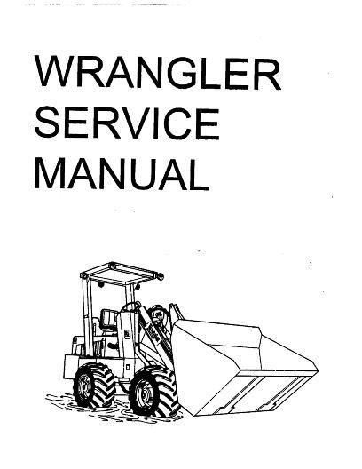 AGCO Wrangler Loader (1993 to 1999, sn 706xxx, 707xxx, w Rexroth) Service Manual WRP60000 English