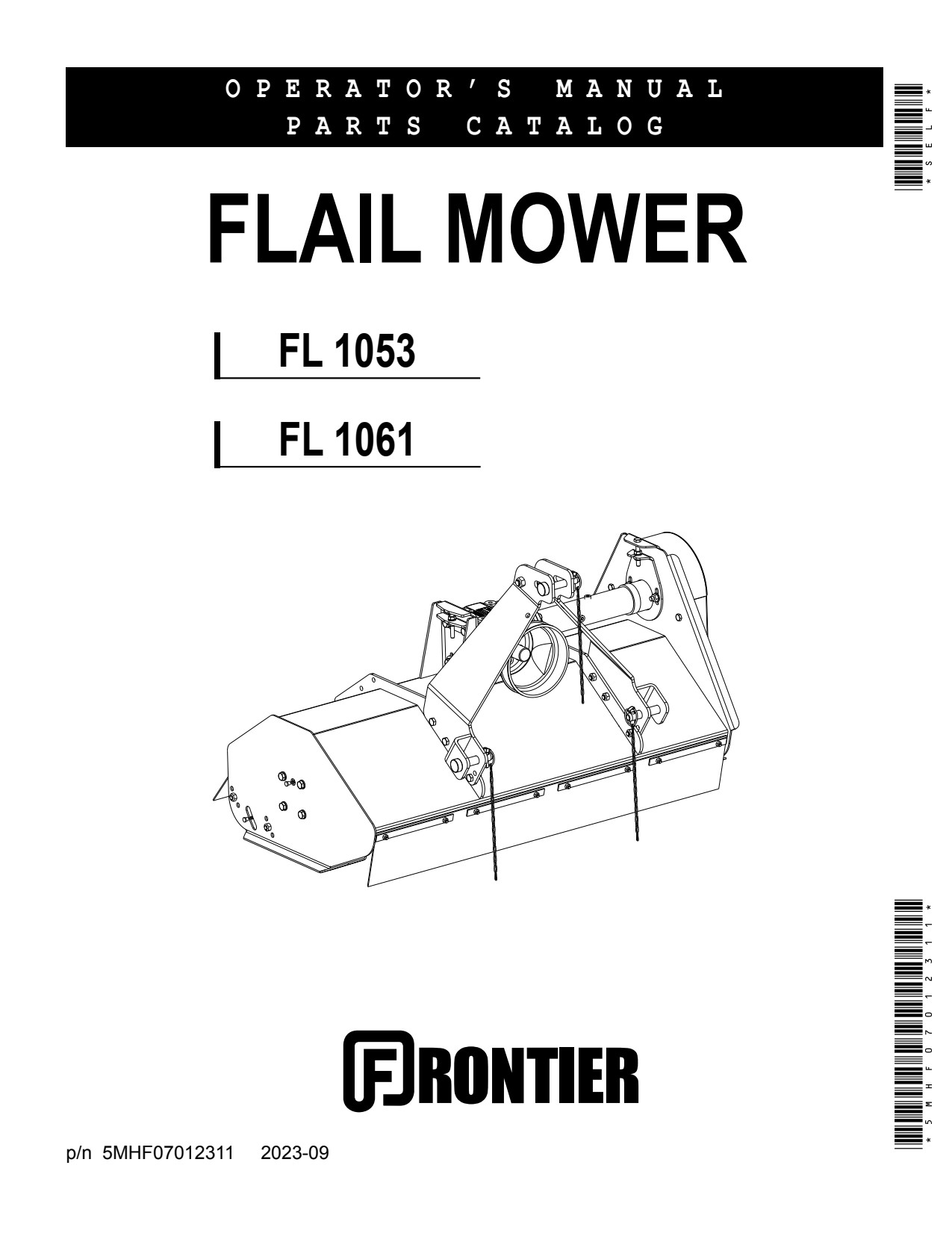 John Deere FL1053 FL1061 Flail Mower Operator Manual 5MHF07012311 1 John Deere FL1053 FL1061 Flail Mower Operator Manual 5MHF07012311