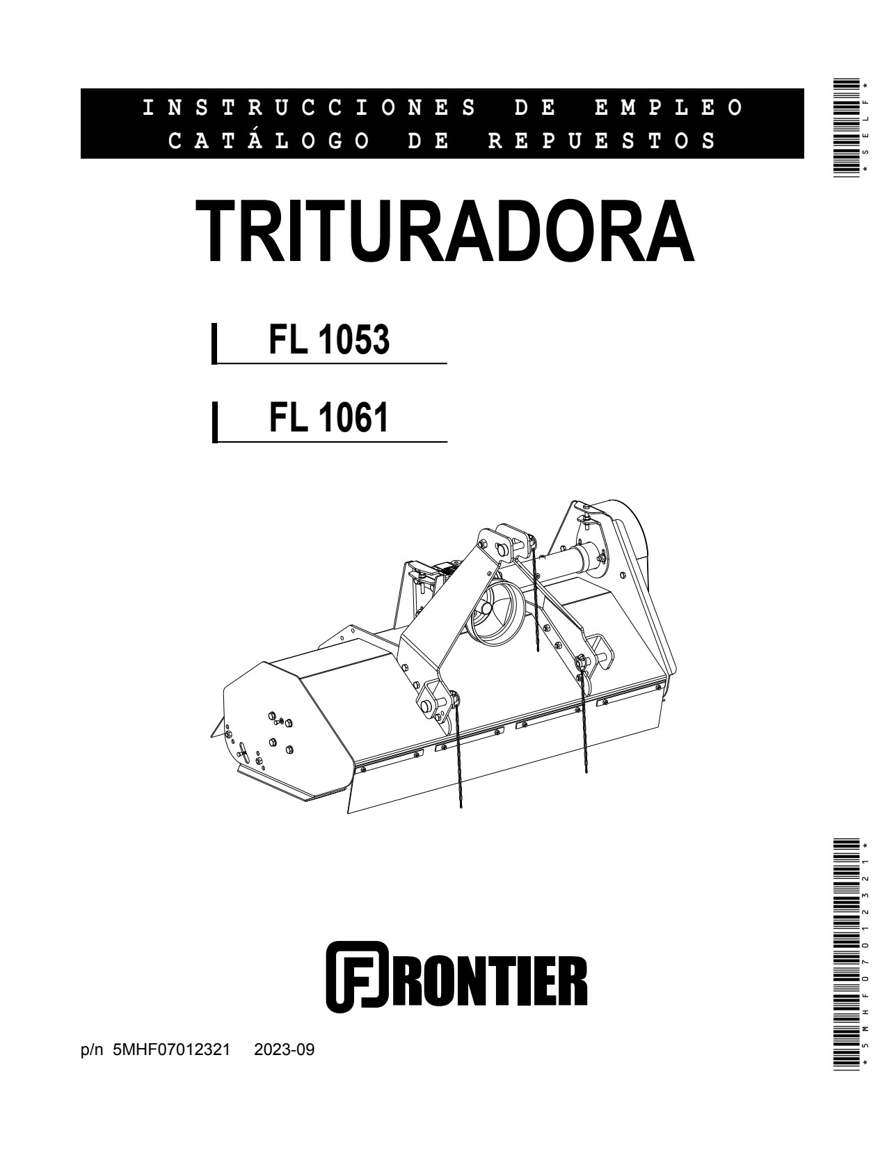 John Deere FL1053 FL1061 Flail Mower Operator Manual 5MHF07012321 ES 1 John Deere FL1053 FL1061 Flail Mower Operator Manual 5MHF07012321 ES