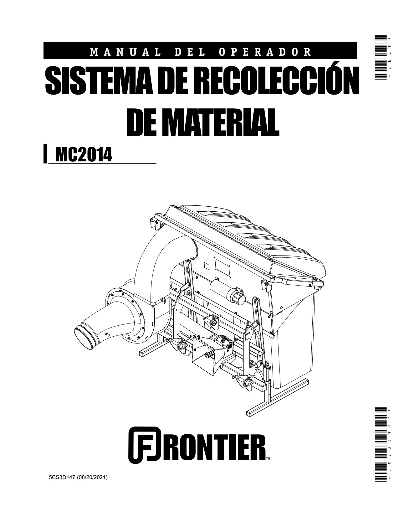 John Deere MC2014 Material Collection System Operator Manual 5CS3D147 ES 1 John Deere MC2014 Material Collection System Operator Manual 5CS3D147 ES