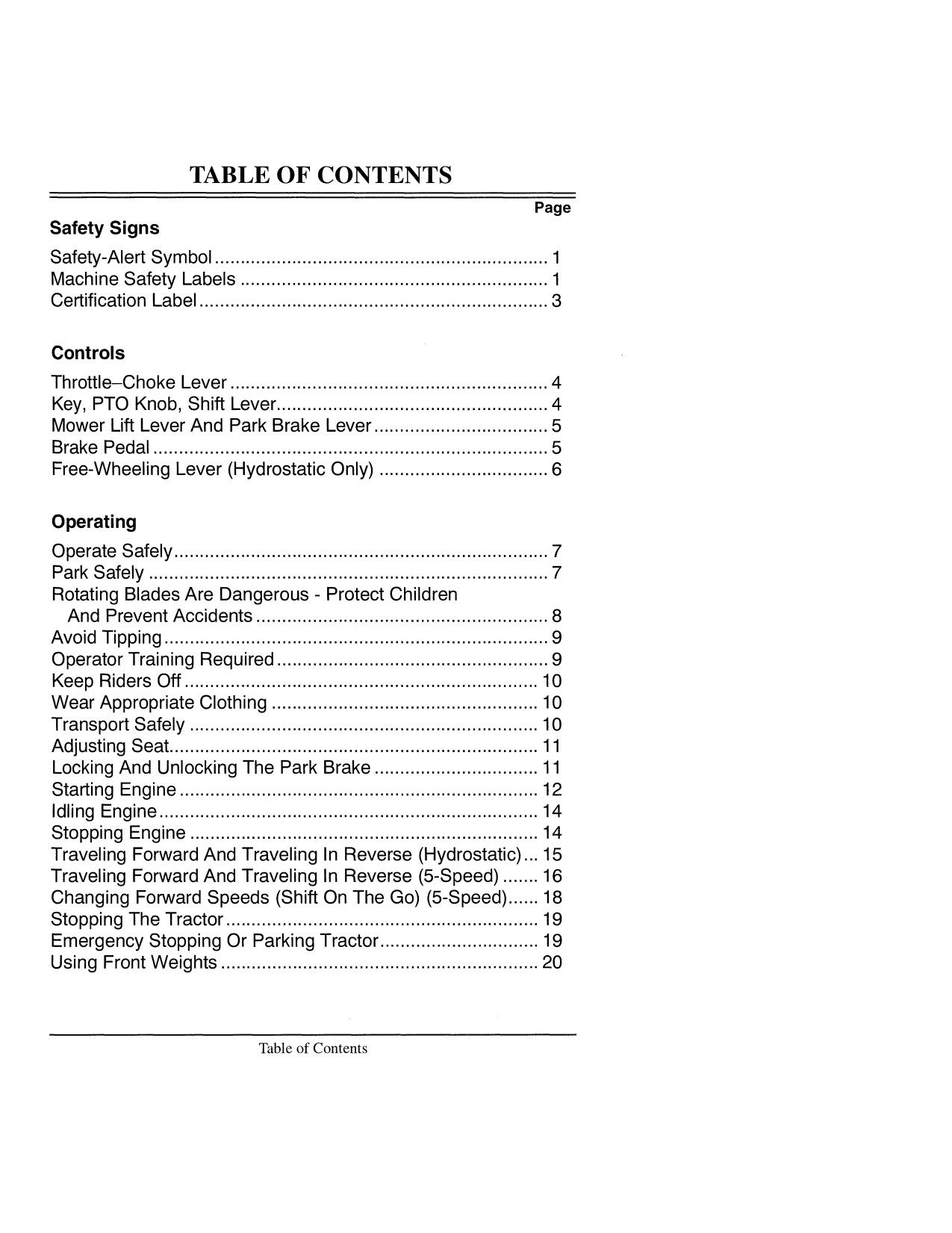 John Deere STX38 Lawn Tractor Operator Manual OMM126761 1 John Deere STX38 Lawn Tractor Operator Manual OMM126761