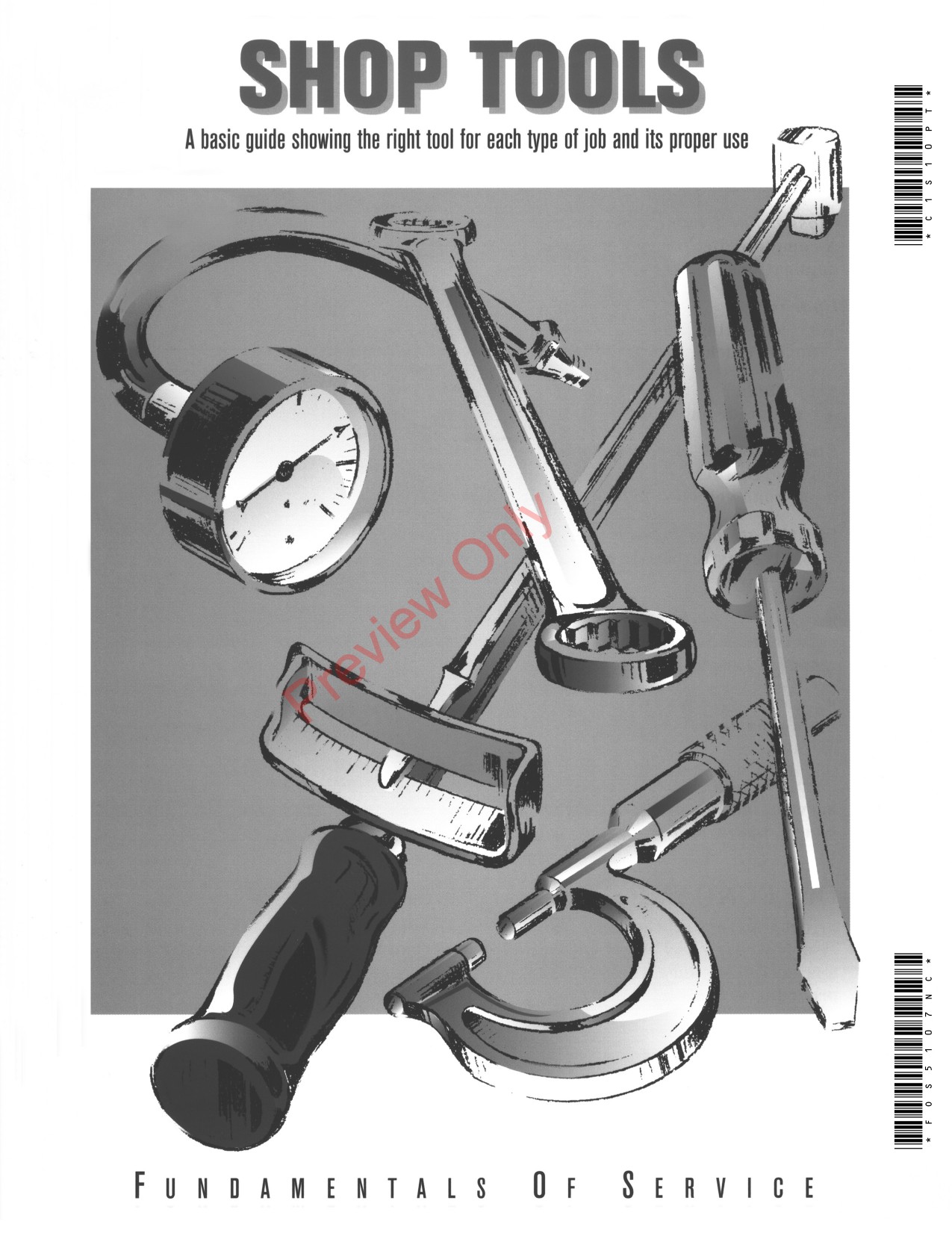 John Deere Shop Tools Textbook 7th Edition Educational Material FOS5107NC